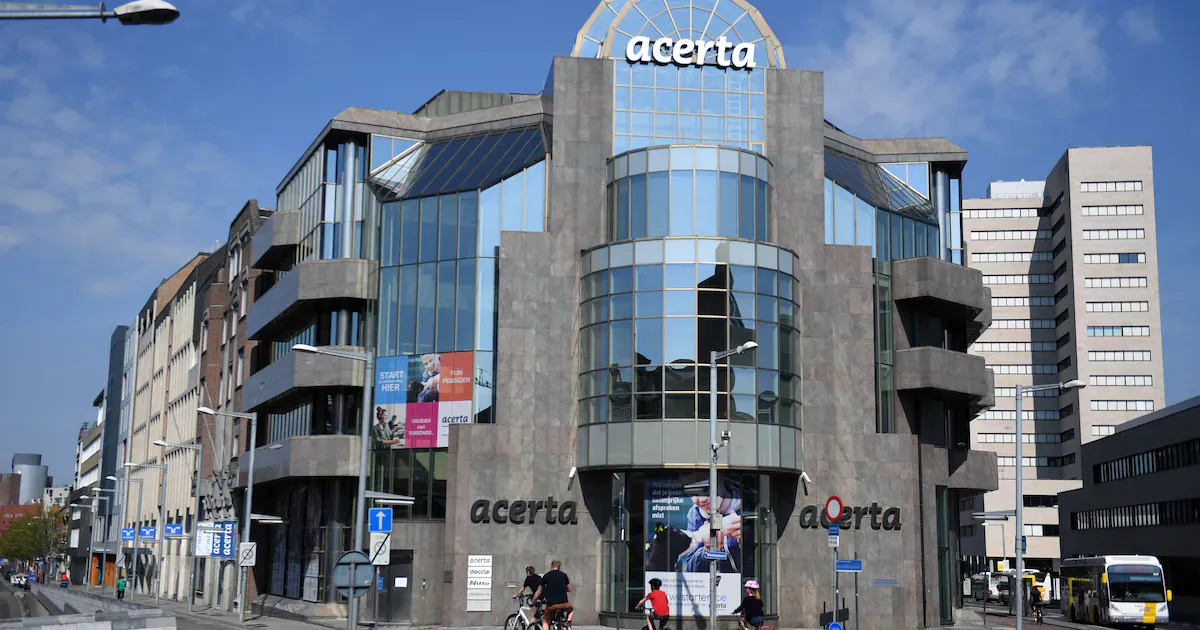 Acerta-kantoor aan het station in Leuven